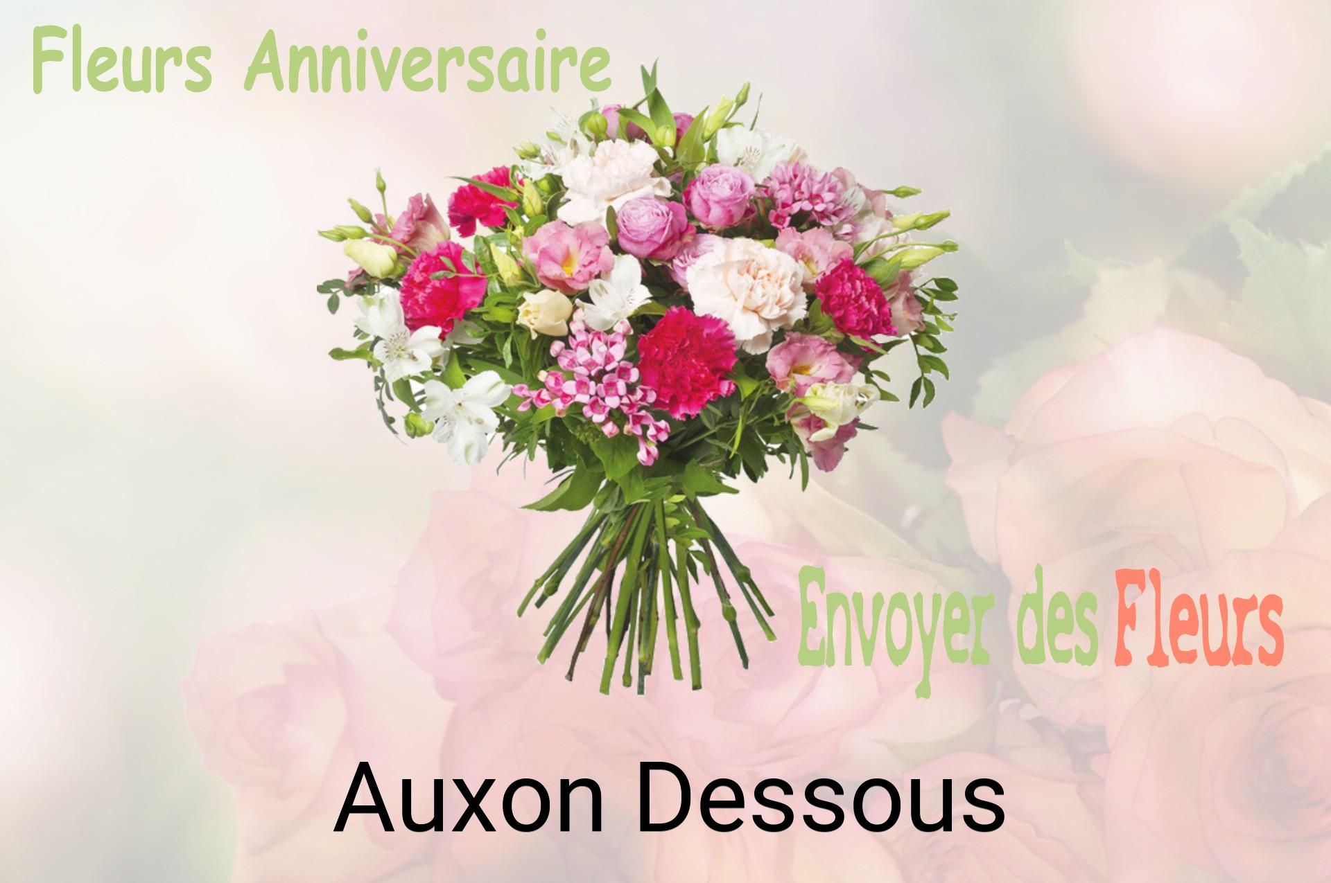 Bouquet de fleurs d’anniversaire livré à Auxon-Dessous